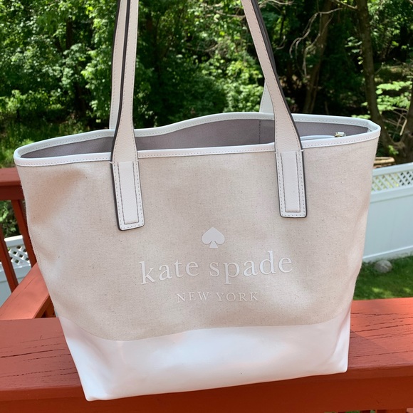 NWT KATE SPADE ASH STREET LOGO TOTE - Picture 2 of 5